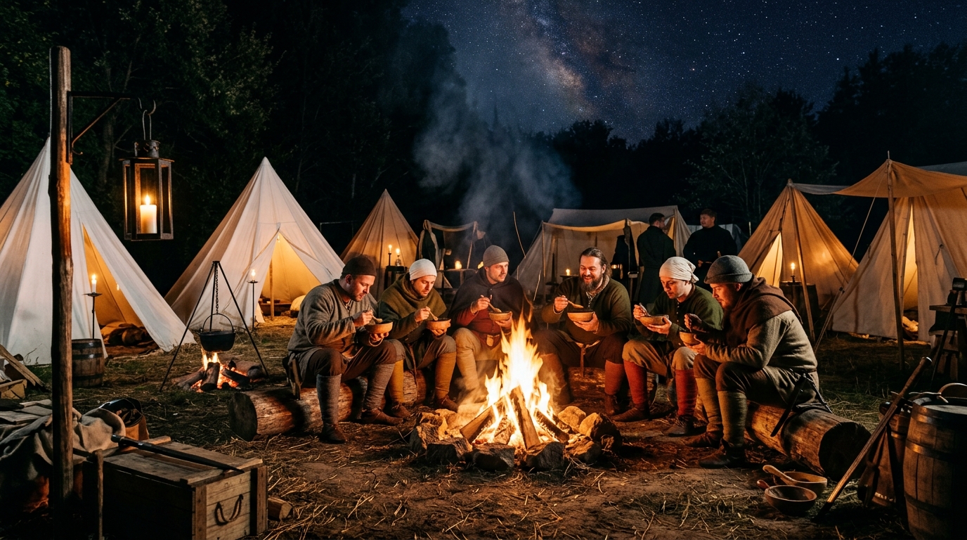 La notte dell'accampamento: cosa succede quando i visitatori tornano a casa