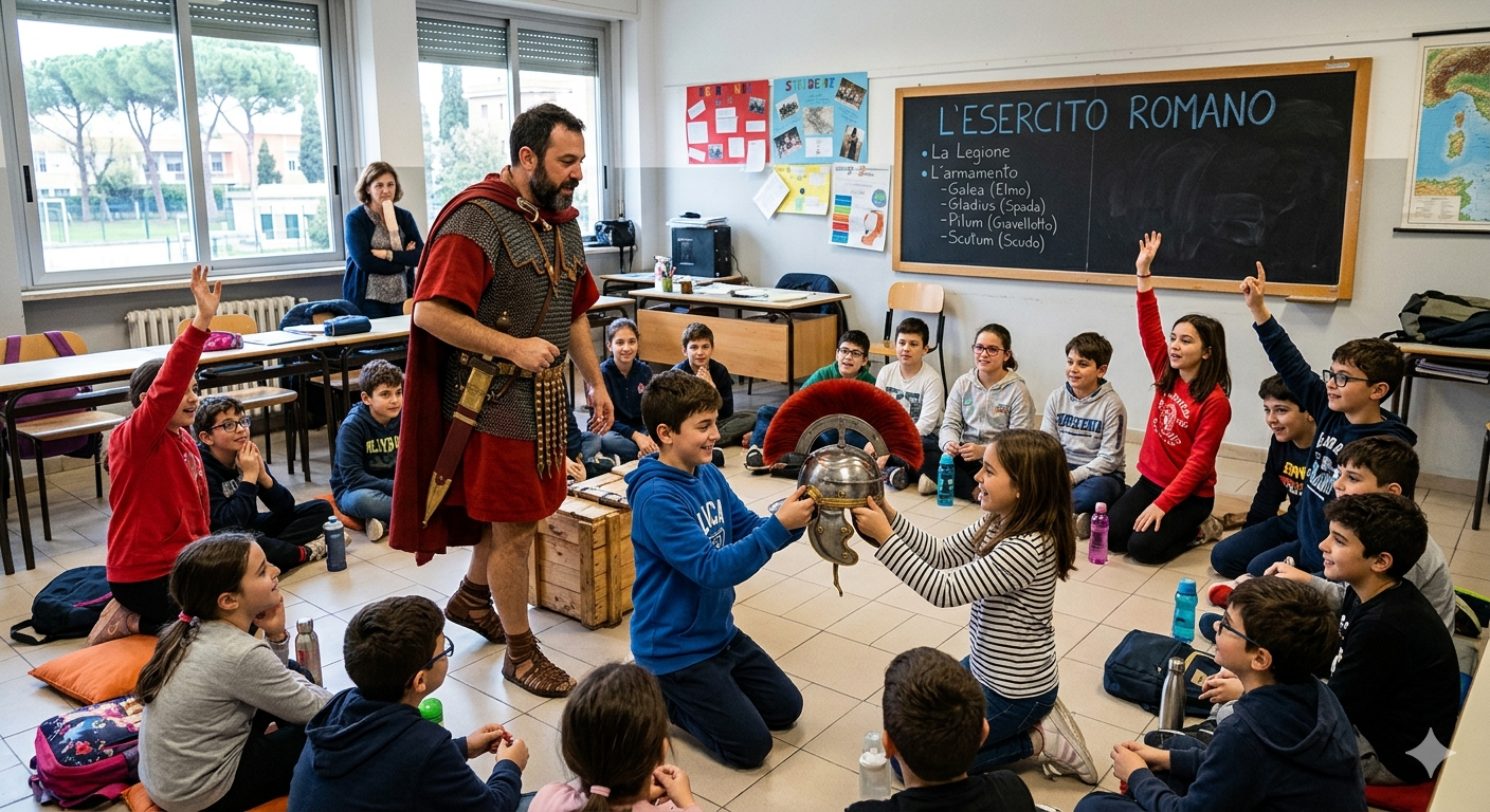 La rievocazione come strumento didattico: portare la storia nelle scuole