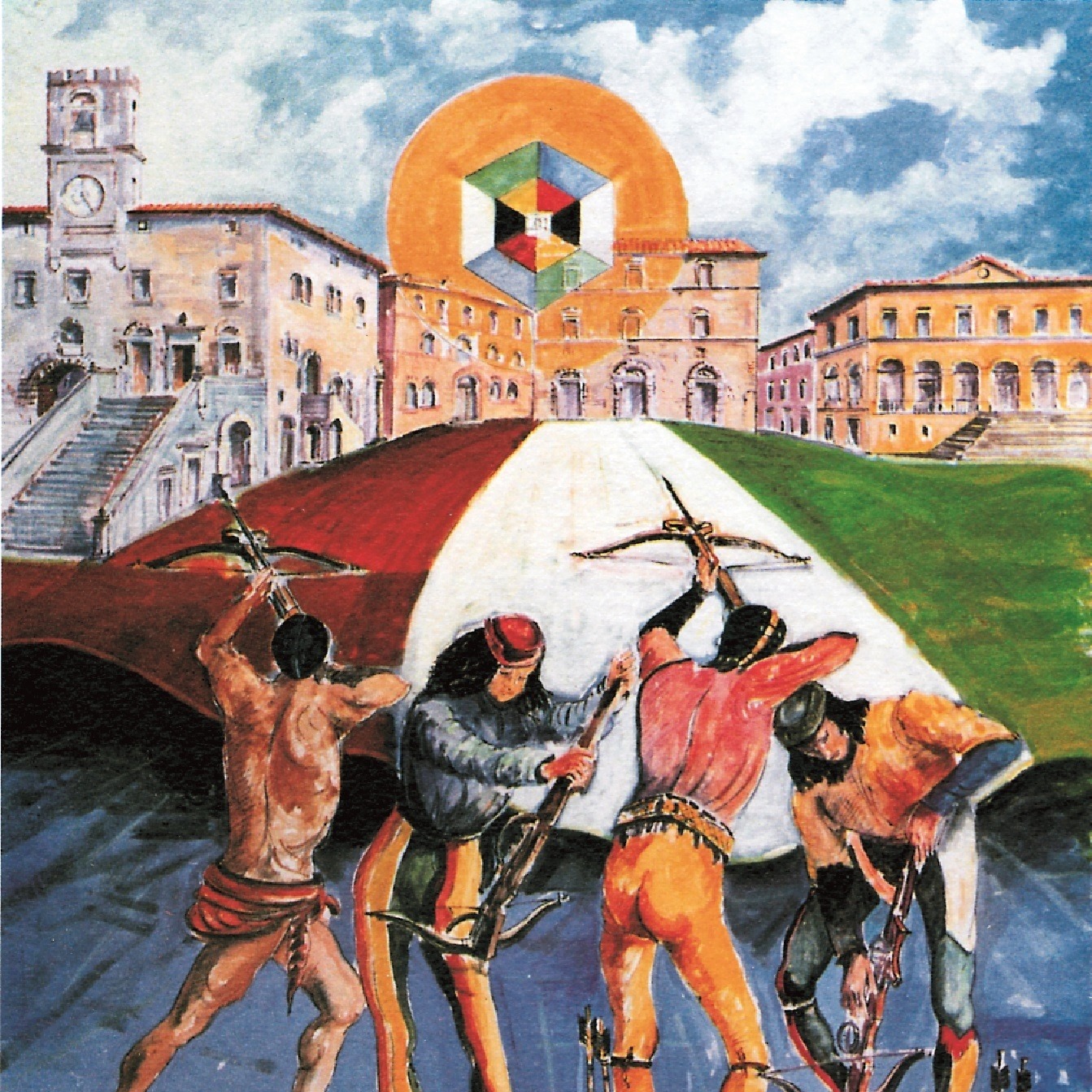 Colata dei ceri e offerta dei ceri a Santa Margherita da Cortona